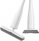 4-in-1 folding 180 degree self-twisting mop squeeze roller sponge mop with floor scrubbing mop
