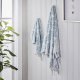 100% Cotton Hand Towel Set, Aqua